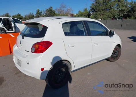 2015 Mitsubishi Mirage De from USA, damaged, VIN ML32A3HJ4FH039062